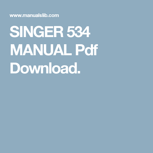 Free manual pdf download